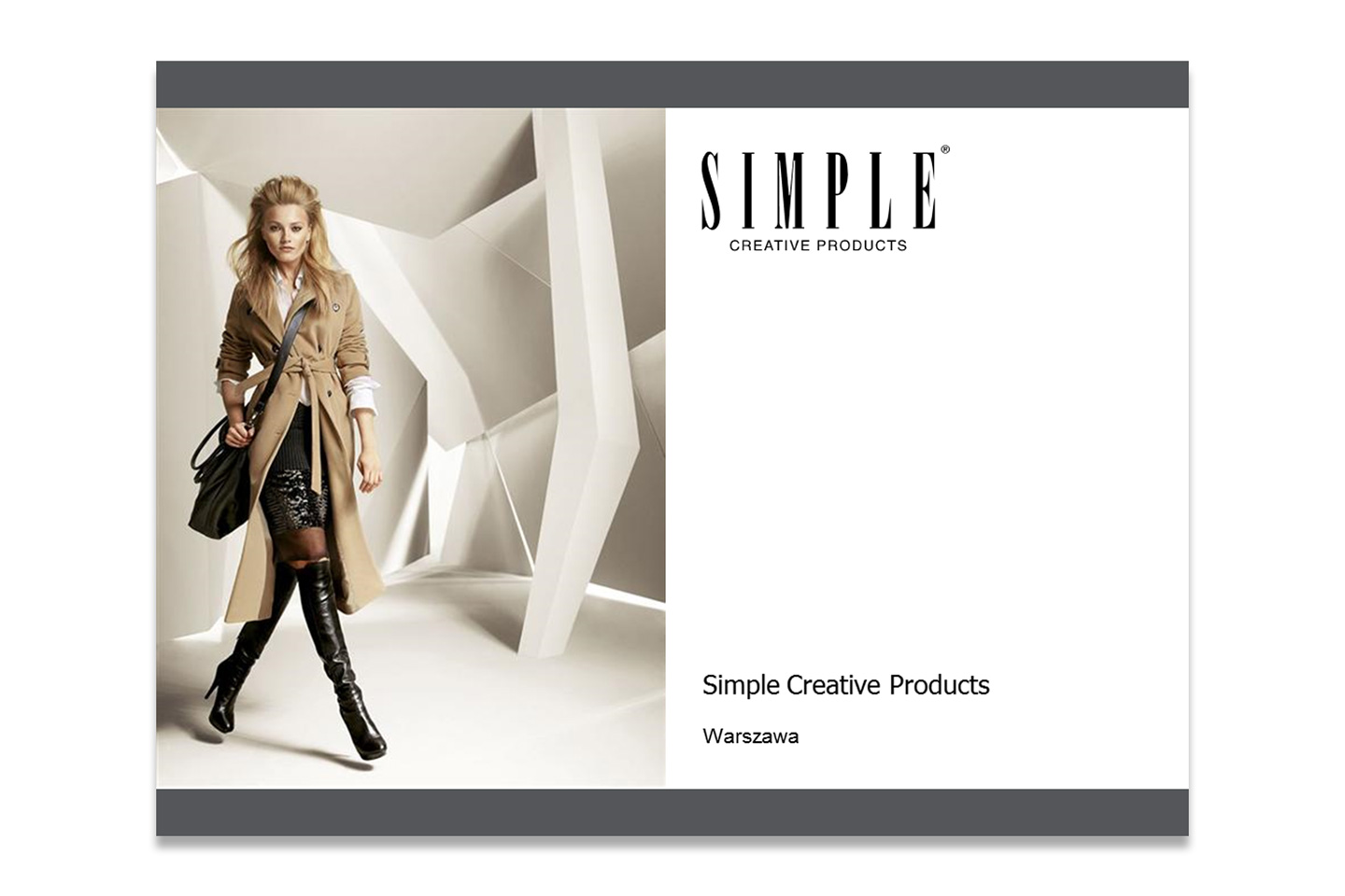 Simple Creative Products Presentation